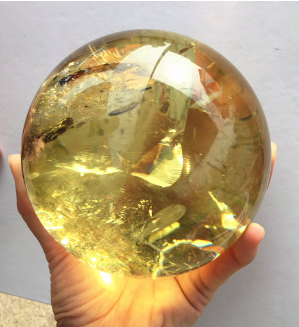 Crystal Spheres and Eggs